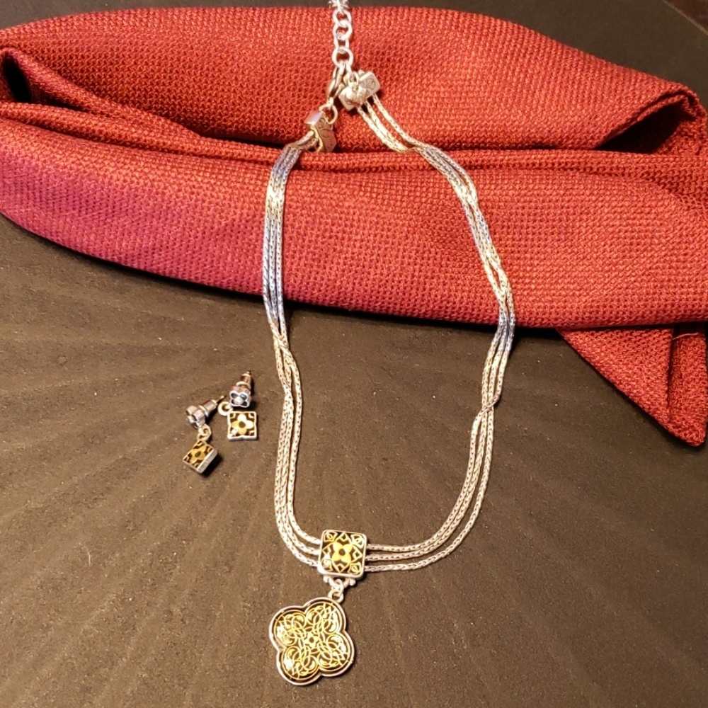 Brighton necklace & earring set